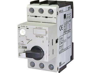 Motor protection circuit breaker MPE25 - Understanding the Tripping Characteristics