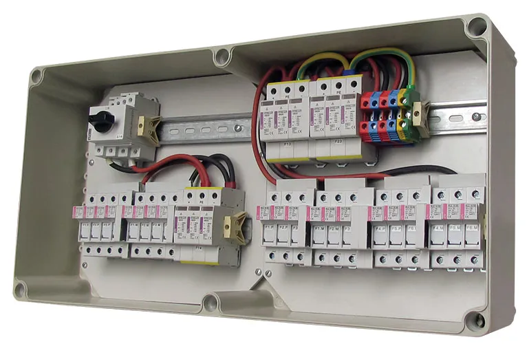 Rozdzielnica wyposażona SBPV 1000/4xIN/F/B/NS/3xOUT 001110040