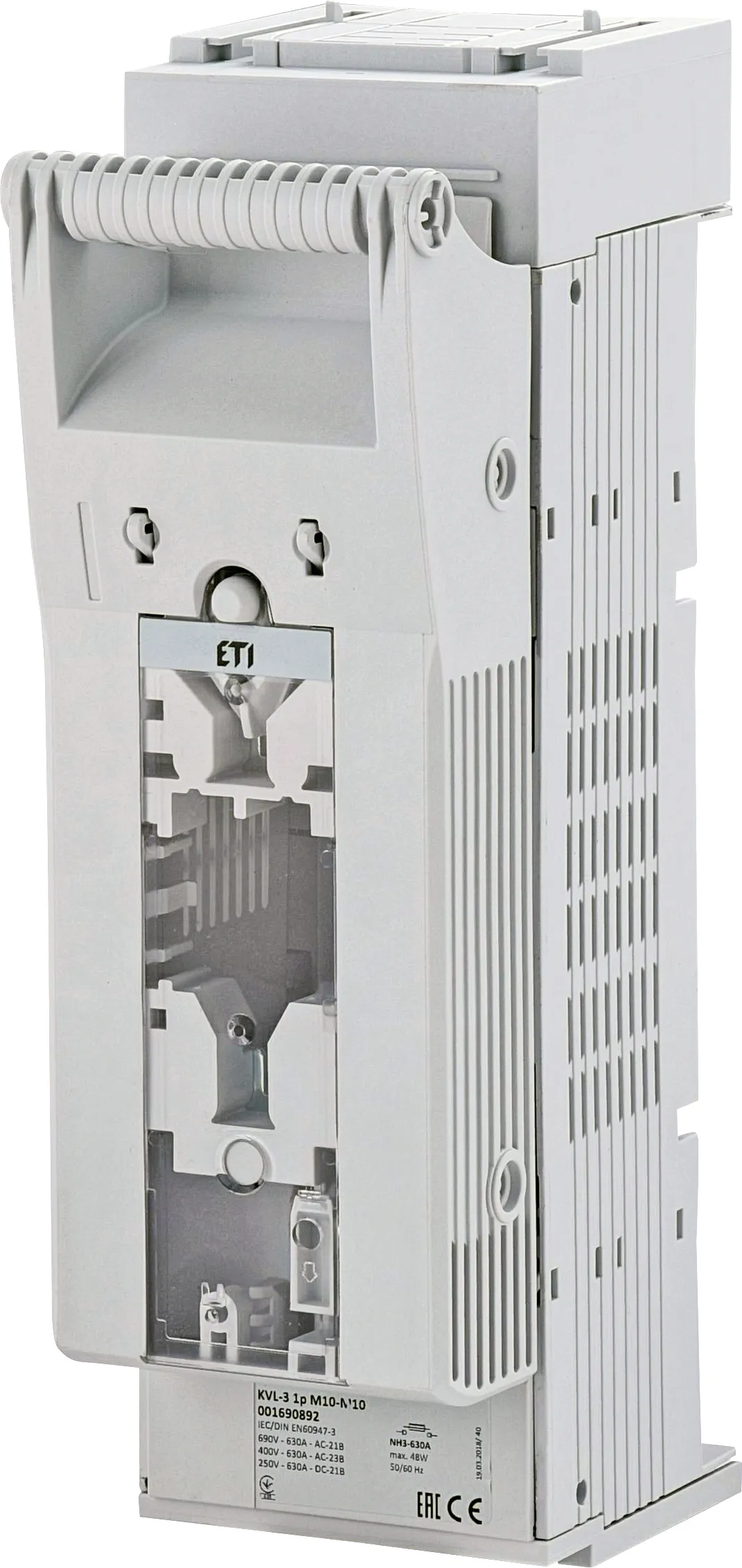 Rozłącznik skrzynkowy KVL-3 1p M10-M10 001690892