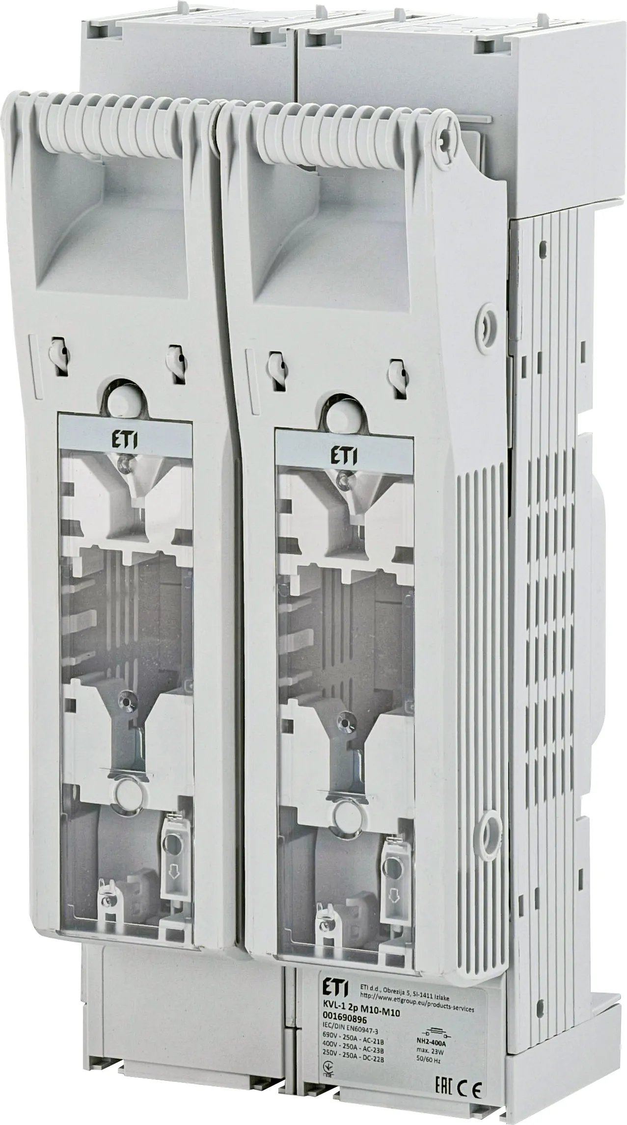 Rozłącznik skrzynkowy KVL-1 2p M10-M10 001690896