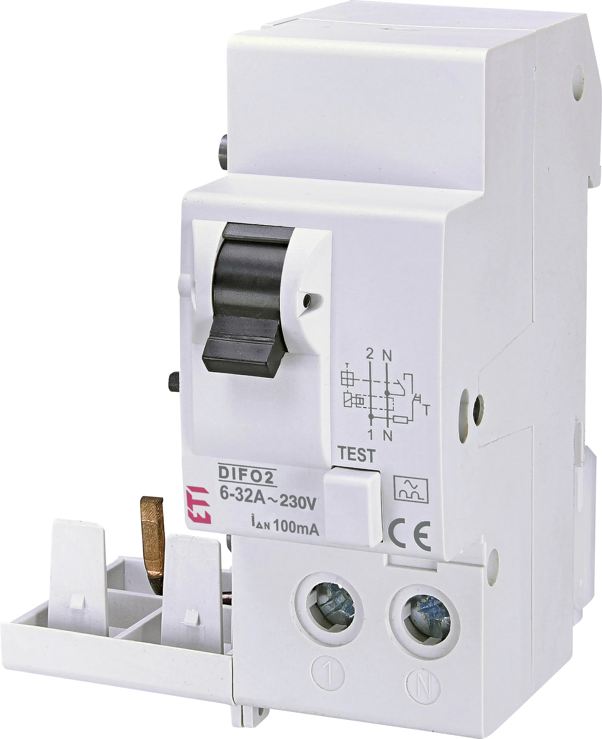 Wył. różnicowy z zabezp. nadpr *DIFO-2 A 6-32/0.1 002058002