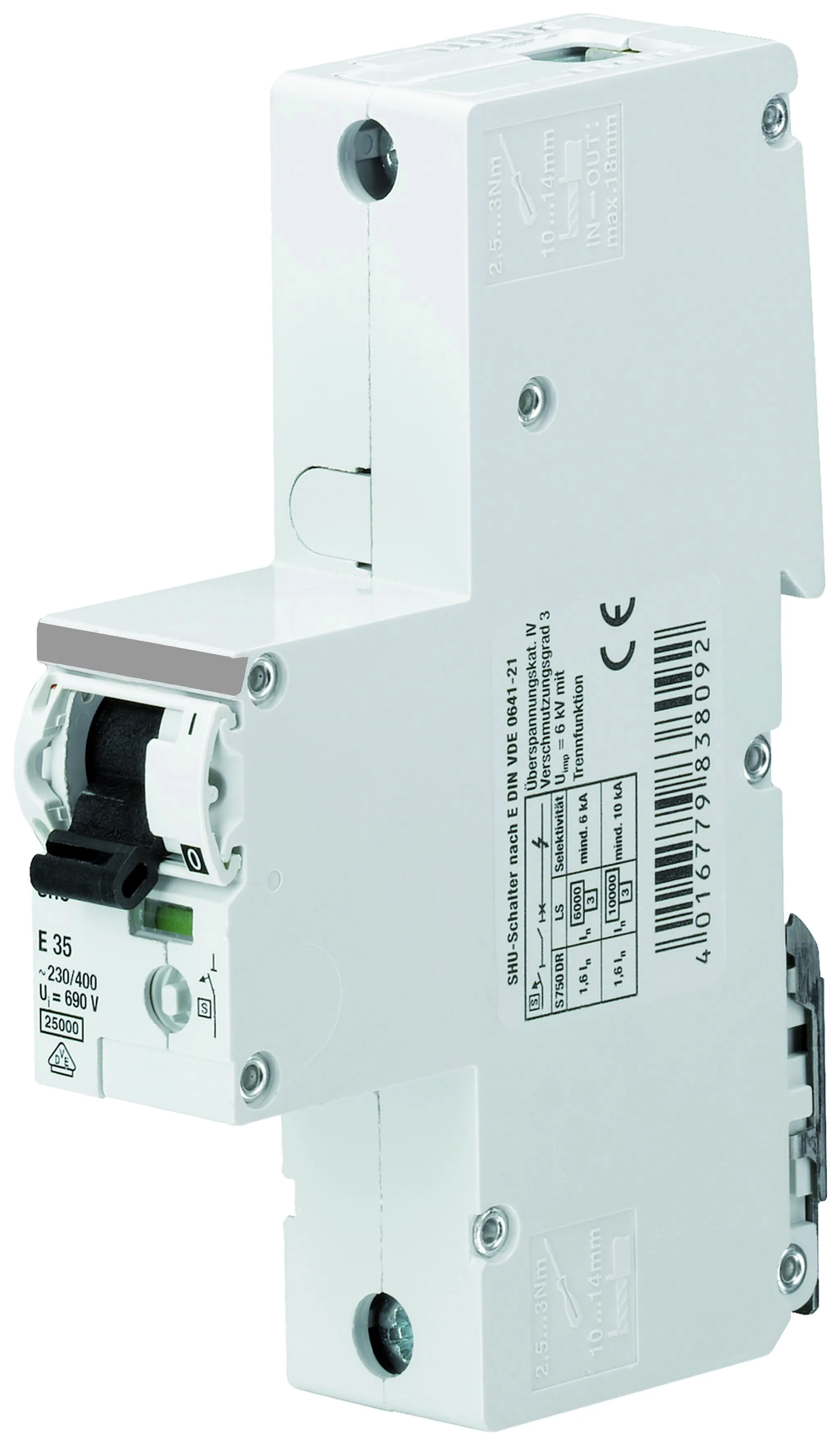 Wyłącznik nadprądowy ETIMAT SM 1p E16 002129200