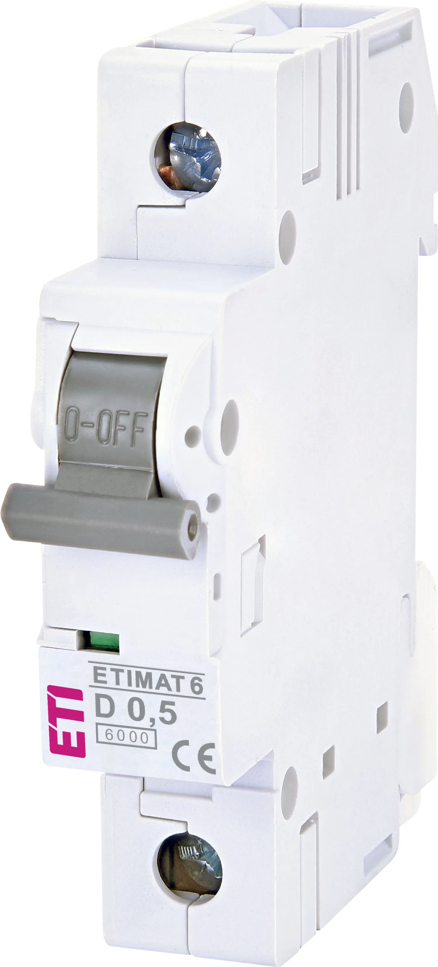 Wyłącznik nadprądowy ETIMAT 6 1p D0,5 002161501