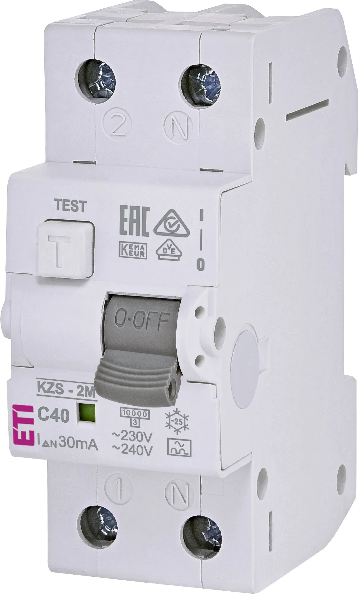 Wył. różnicowy z zabezp. nadpr KZS-2M A C40/0.03 002173228