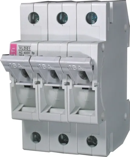 Rozłącznik skrzynkowy VL D01 10A 3p 002261012