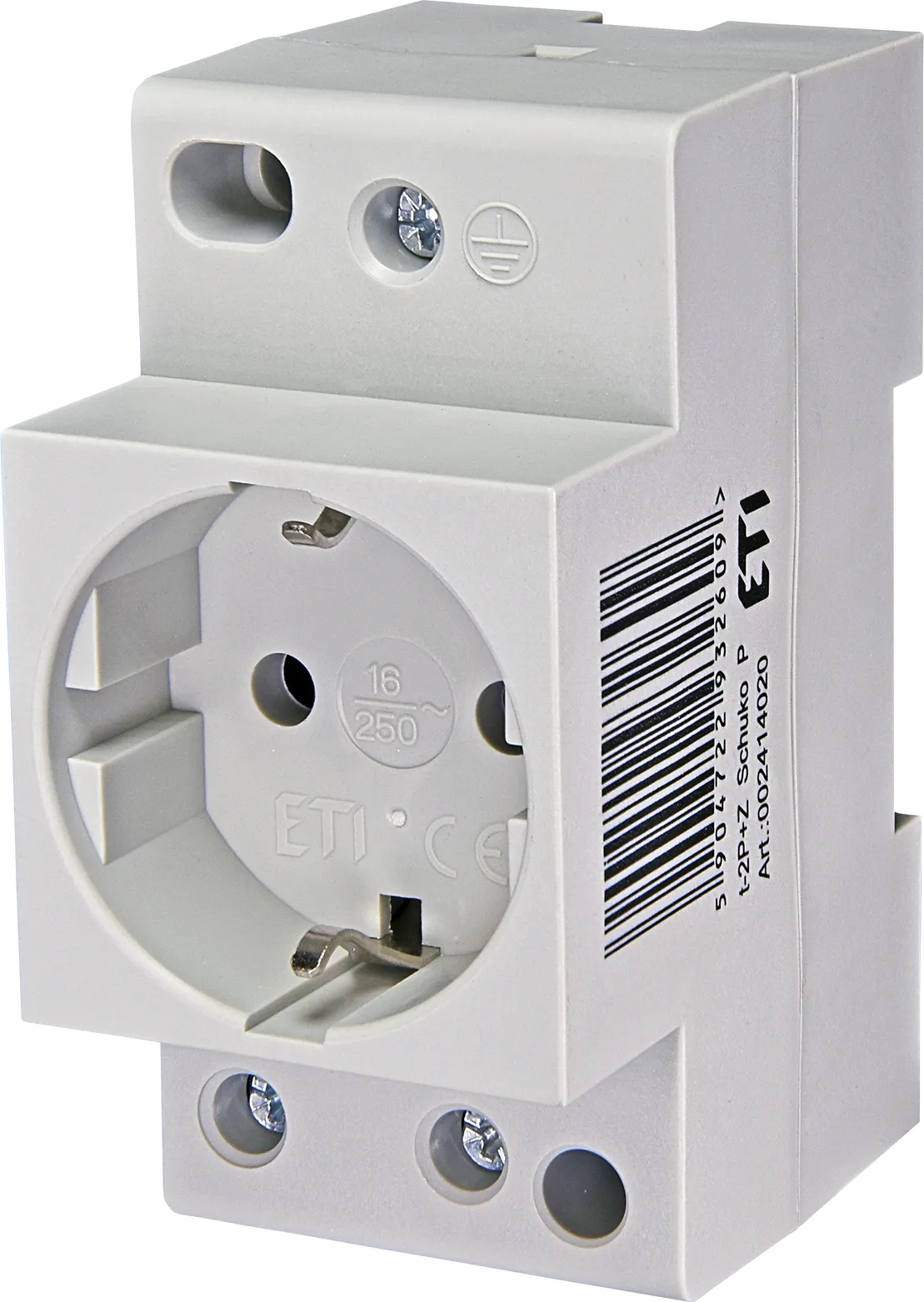 Gniazdo wtyczkowe t-2P+Z Schuko P 002414020