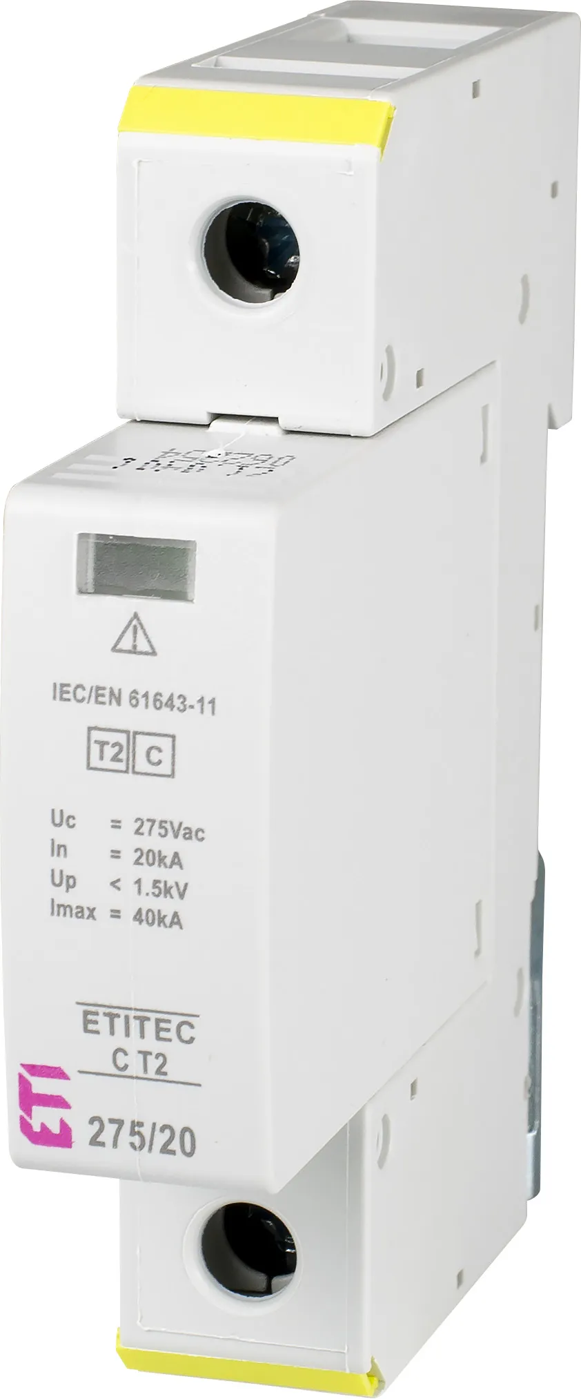 Ogranicznik przepięć ETITEC C T2 275/20 1+0 002440393