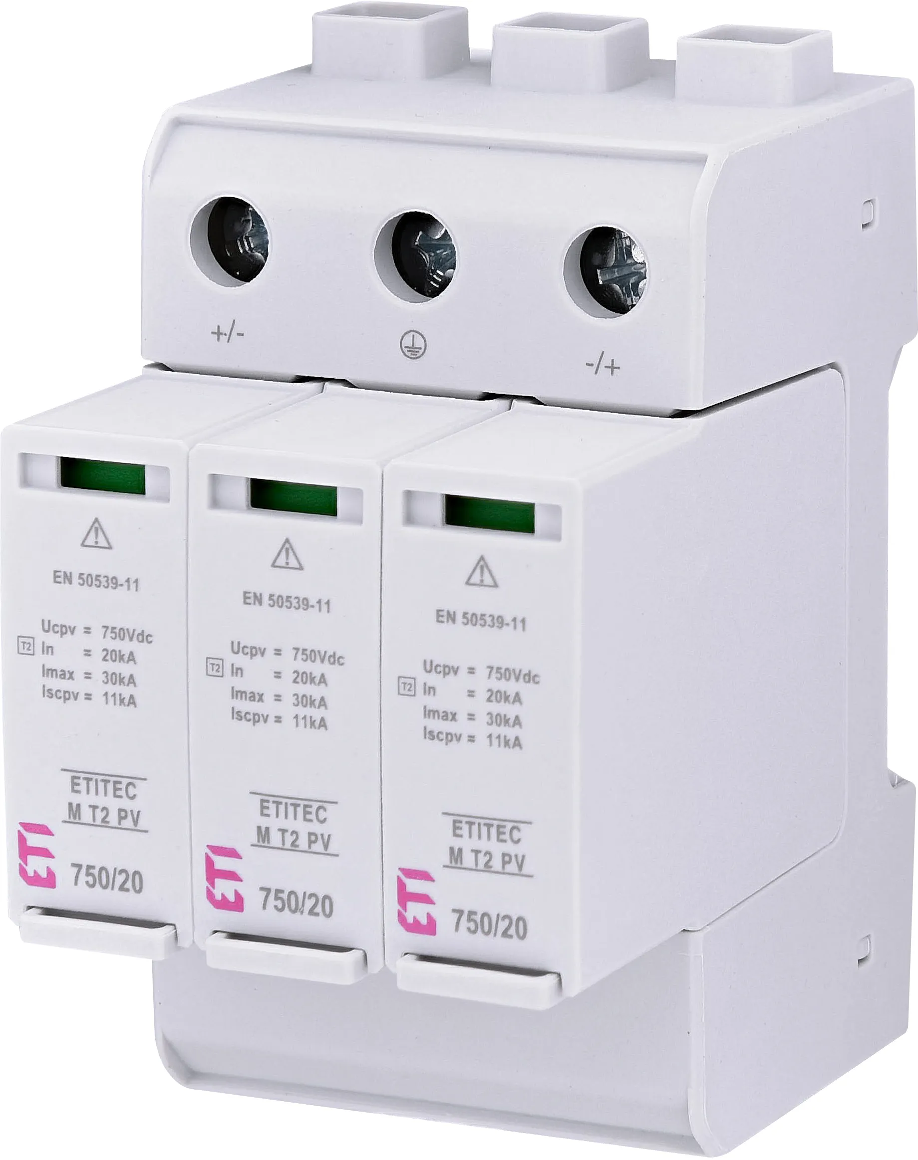 Ogranicznik przepięć ETITEC M T2 PV 1500/20 Y 002440517