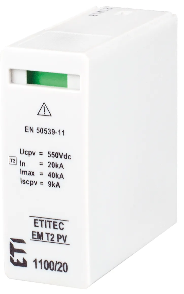 Ogranicznik przepięć MOD. EM T2 PV 550/20 002440627