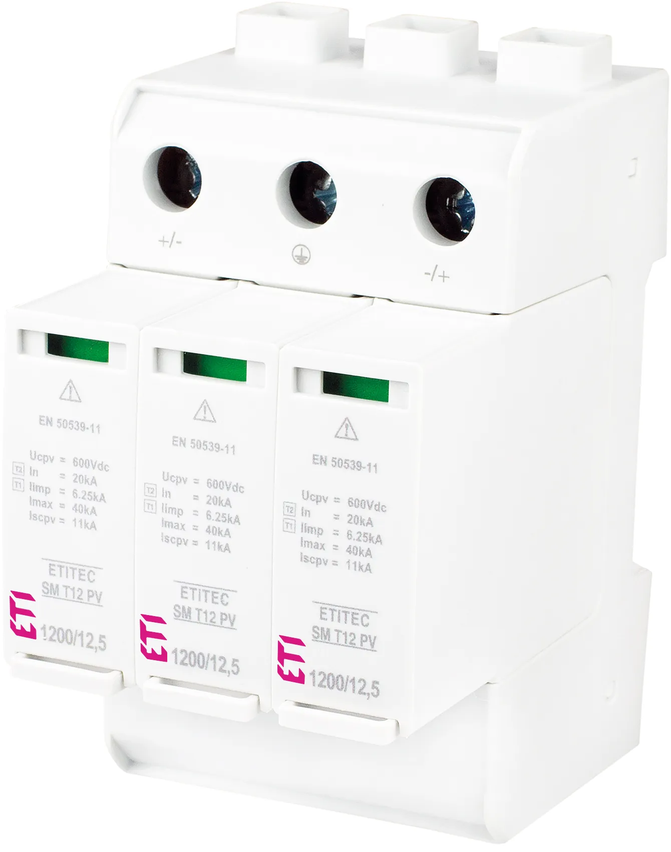 Ogranicznik przepięć ETITEC SM T12 PV 1200/12,5 Y 002440630