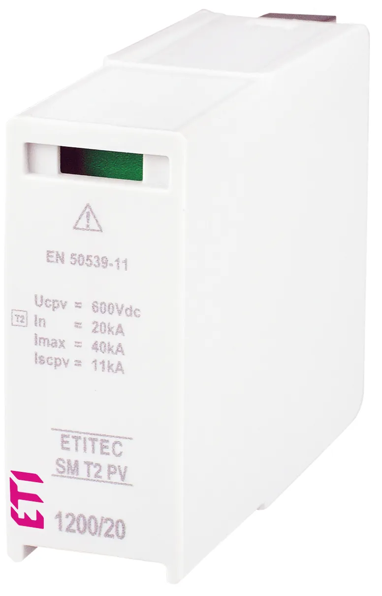 Ogranicznik przepięć MOD. SM T2 PV 600/20 S 002440636