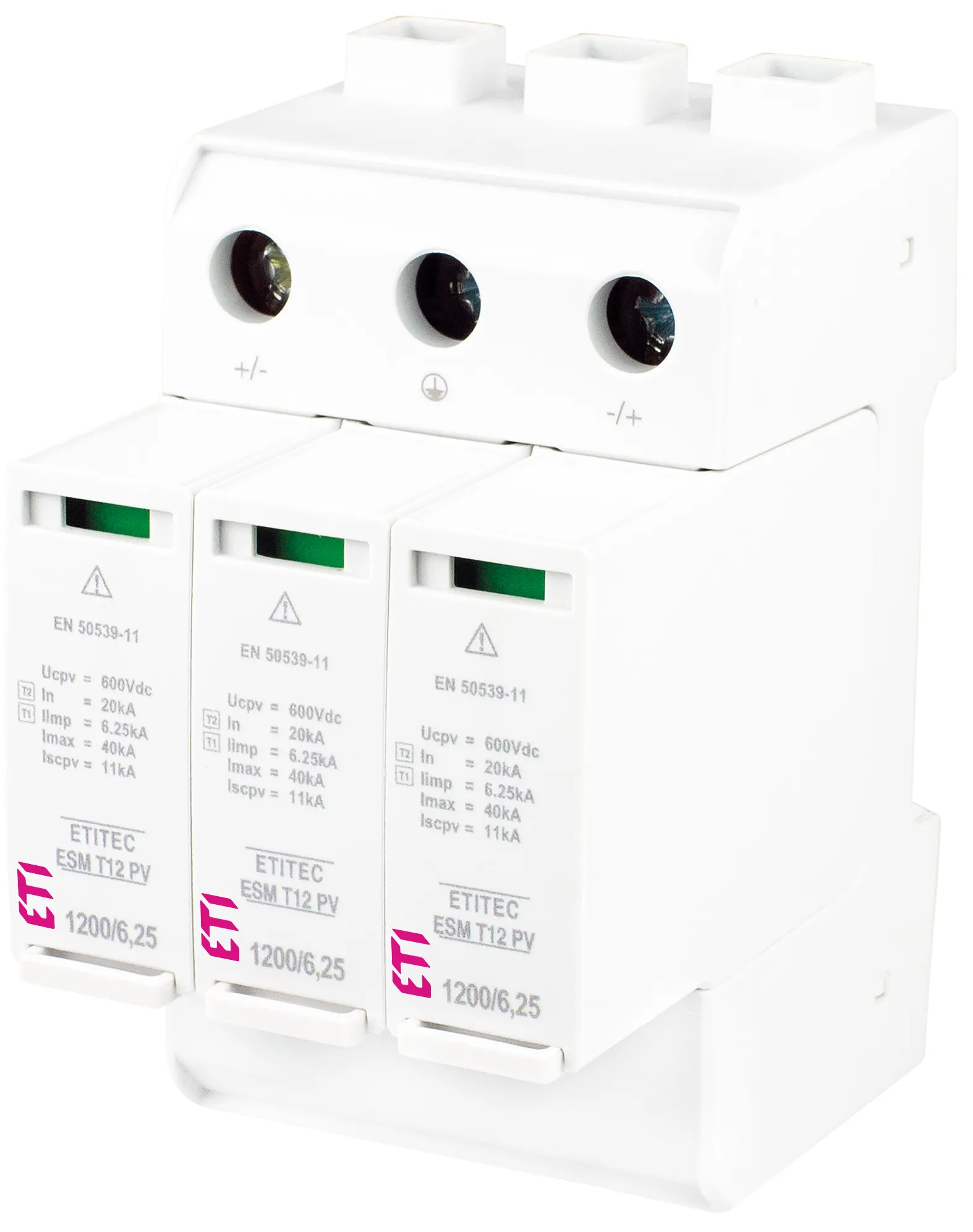 Ogranicznik przepięć ETITEC ESM T12PV 1200/6,25Y RC 002440641