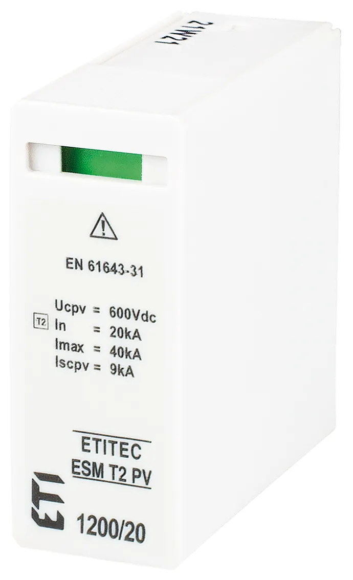 Ogranicznik przepięć MOD. ESM T2 PV 750/15 M 002440687