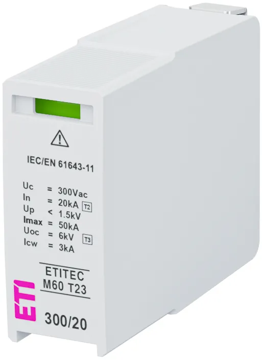 Ogranicznik przepięć MOD.ETITEC M60 T23 300/20 002440863