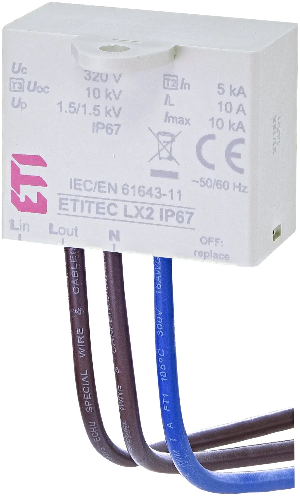 Ogranicznik przepięć ETITEC LX2 IP67 002442984