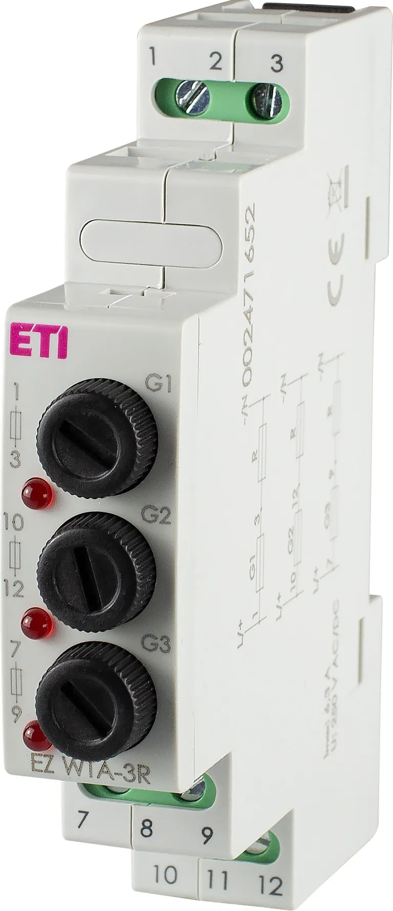Podstawa bezpiecznikowa EZ WTA-3R 002471652