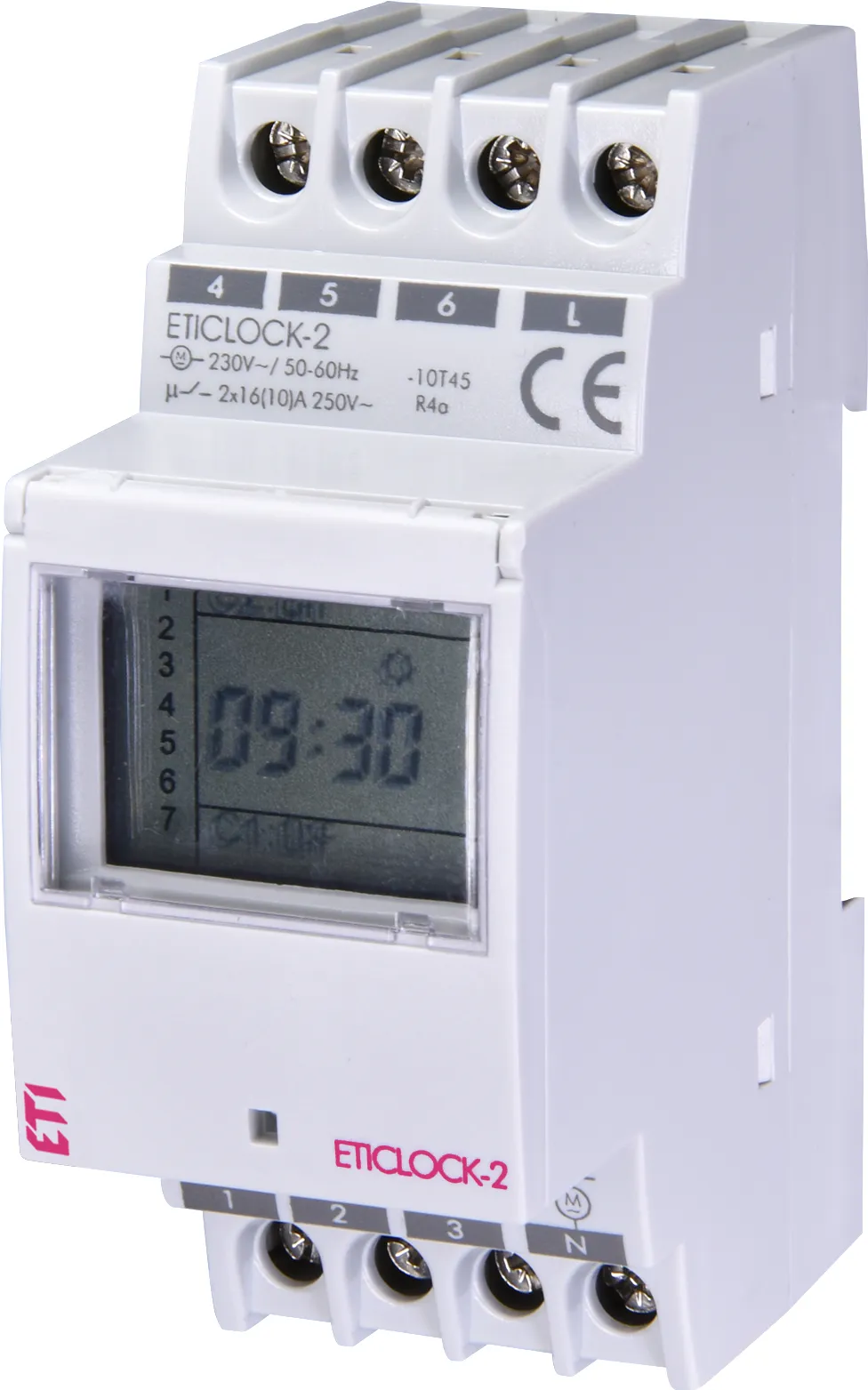 Przekaźnik czasowy, cyfrowy ETICLOCK-2 002472012
