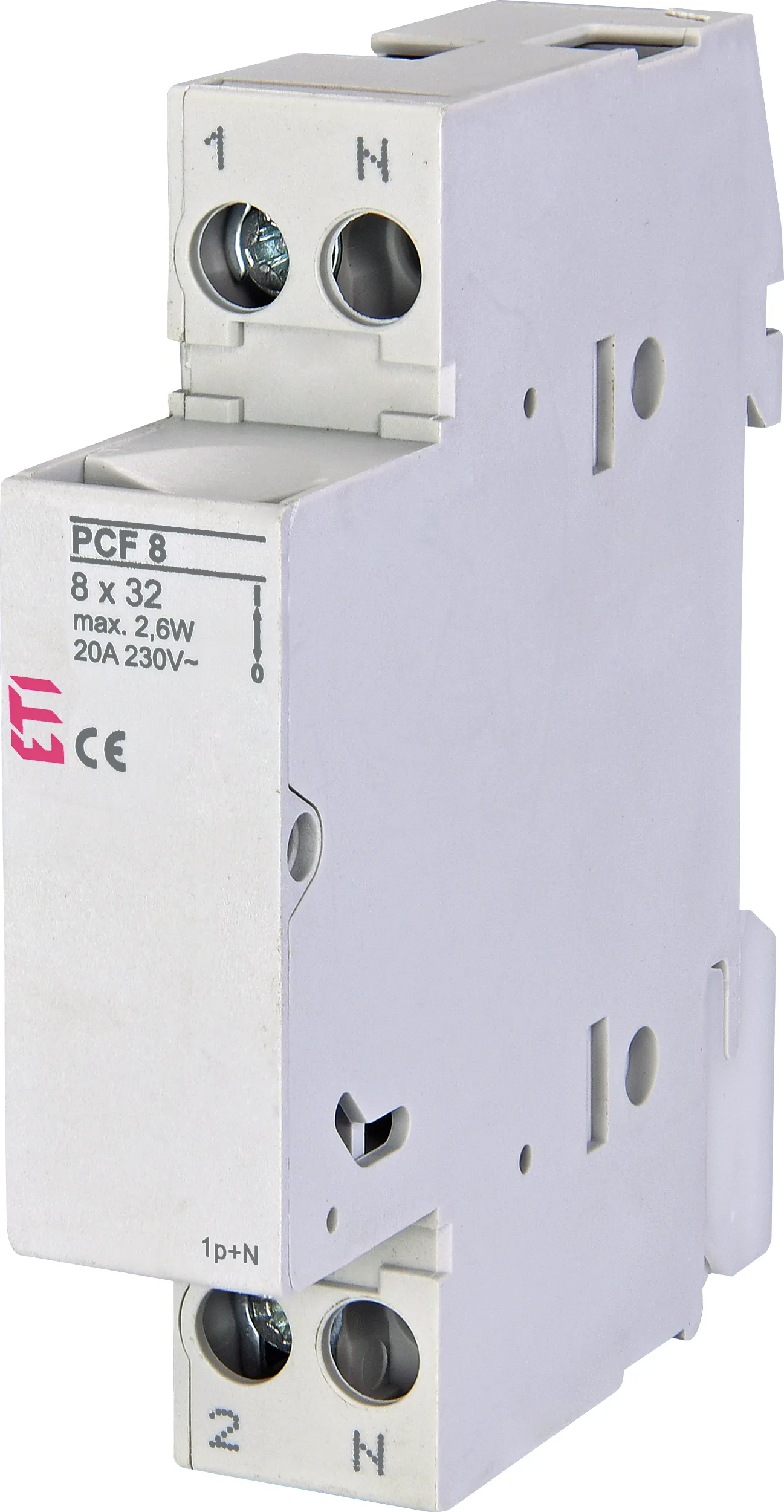 Rozłącznik bezpiecznikowy PCF 8 1p+N 002530002