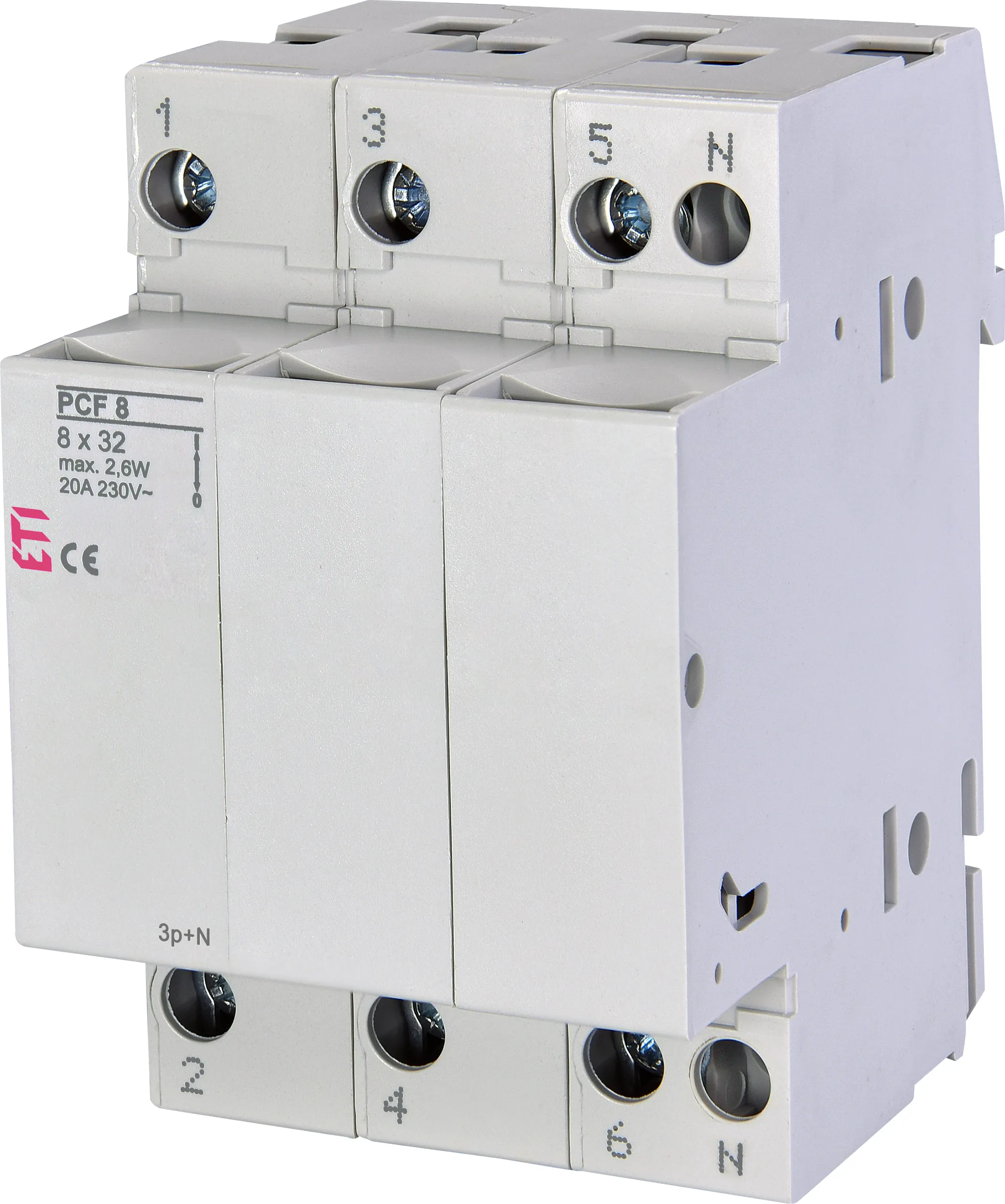 Rozłącznik bezpiecznikowy PCF 8 3p+N 002530005