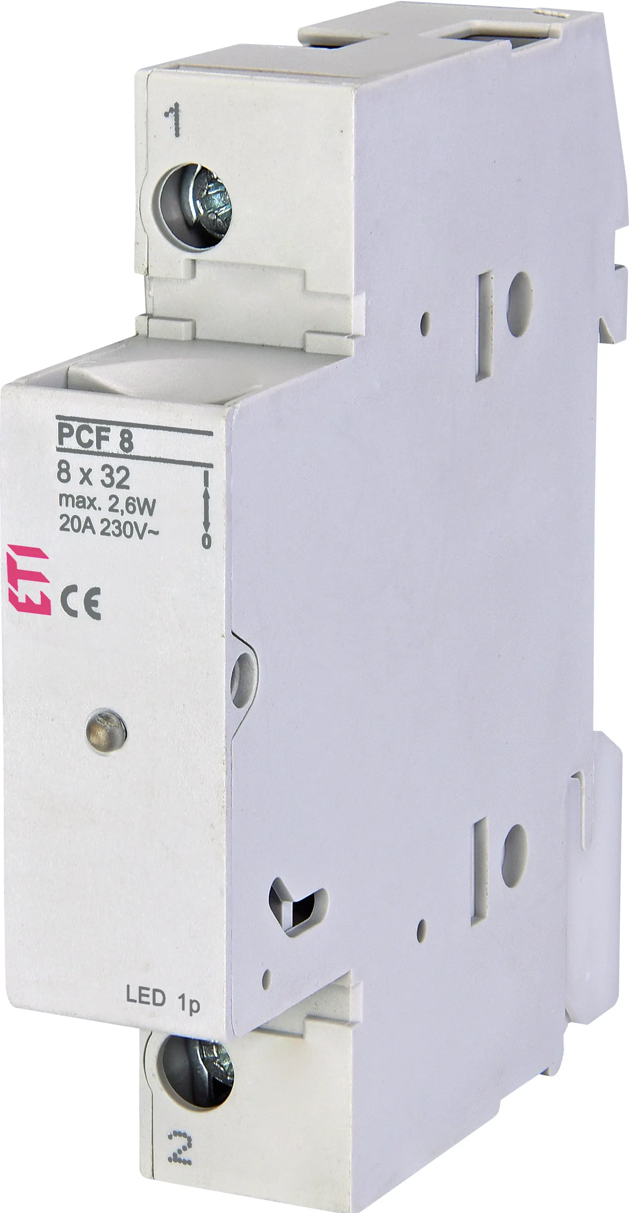 Rozłącznik bezpiecznikowy PCF 8 1p LED 002530011