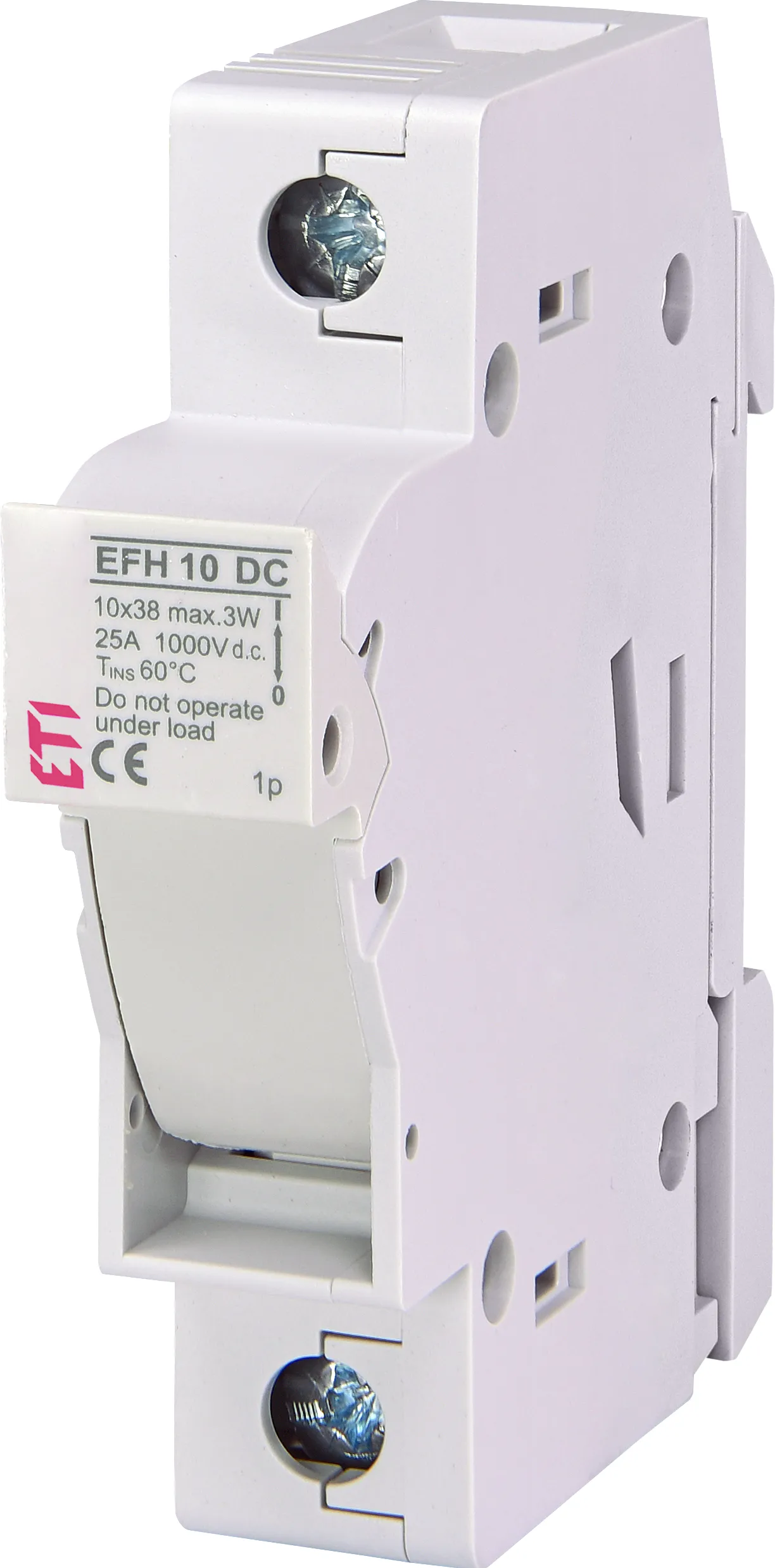 Podstawa bezpiecznikowa EFH 10 DC 1p AD 002540501