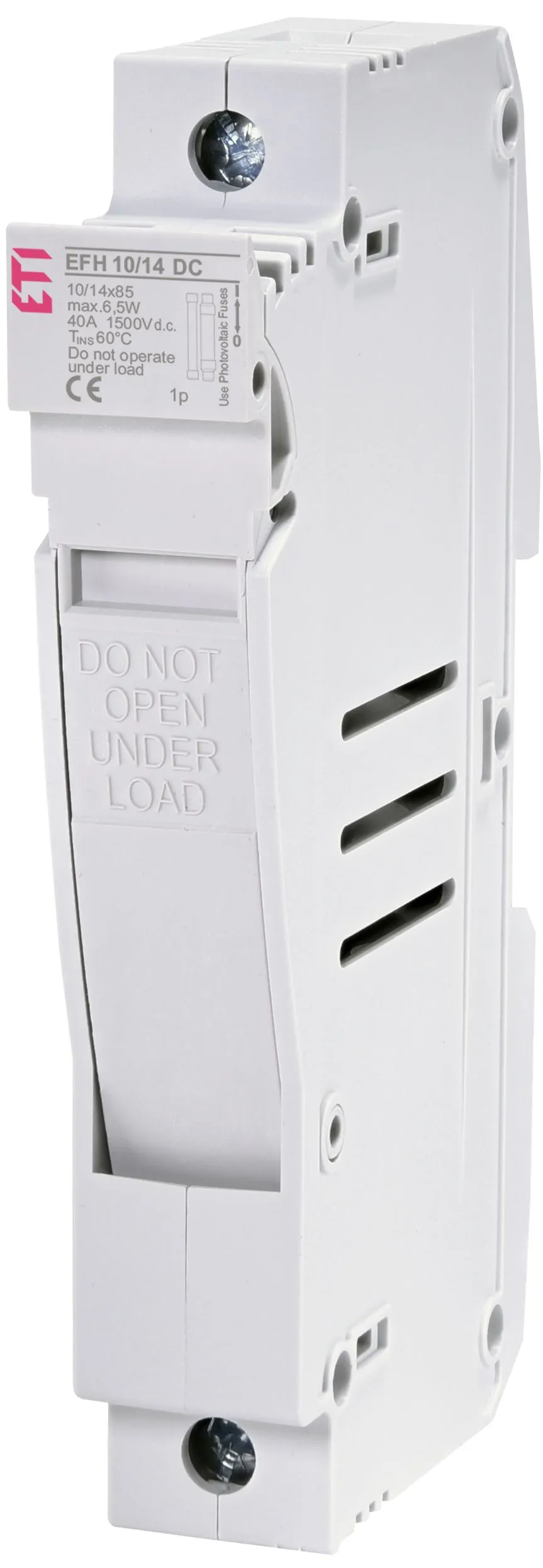 Podstawa bezpiecznikowa EFH 10/14 DC 1p 002580001
