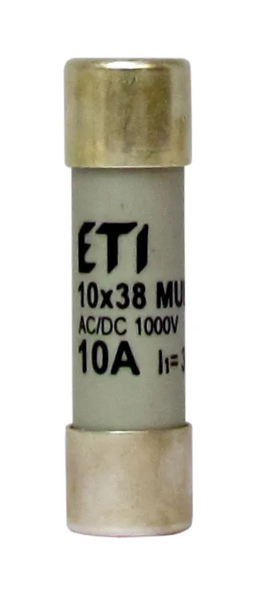 Wkładka topikowa CH10x38 MM 4A/1000V AC/DC 002625401