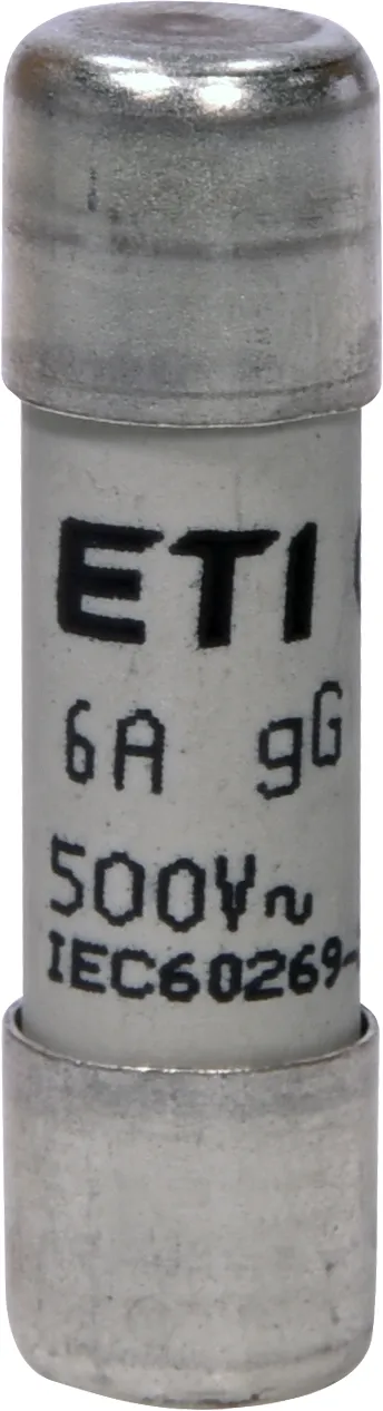 Wkładka topikowa CH10x38 gG 6A/500V 002651015