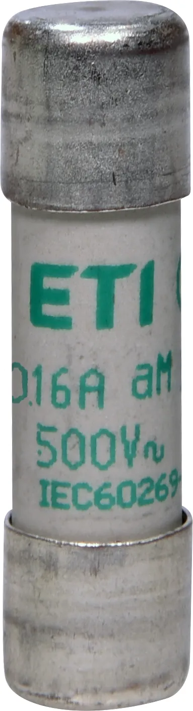 Wkładka topikowa CH10x38 aM 0,16A/500V 002652007