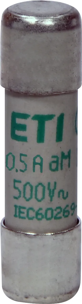 Wkładka topikowa CH10x38 aM 0,5A/500V 002652009