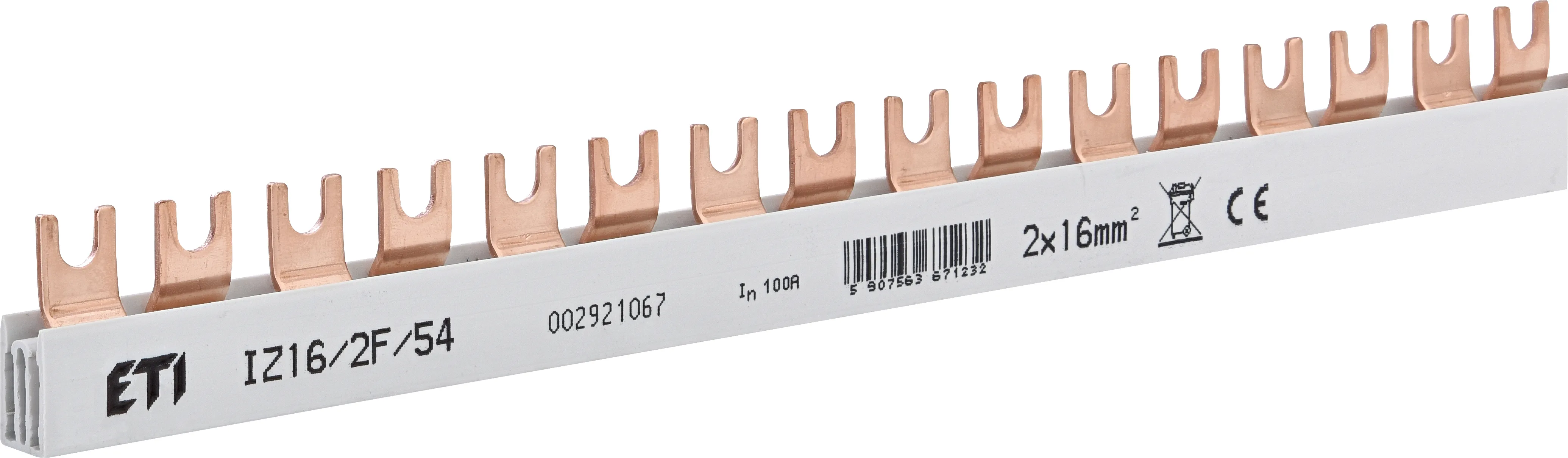 Izolowana szyna zbiorcza IZ16/2F/54 002921067