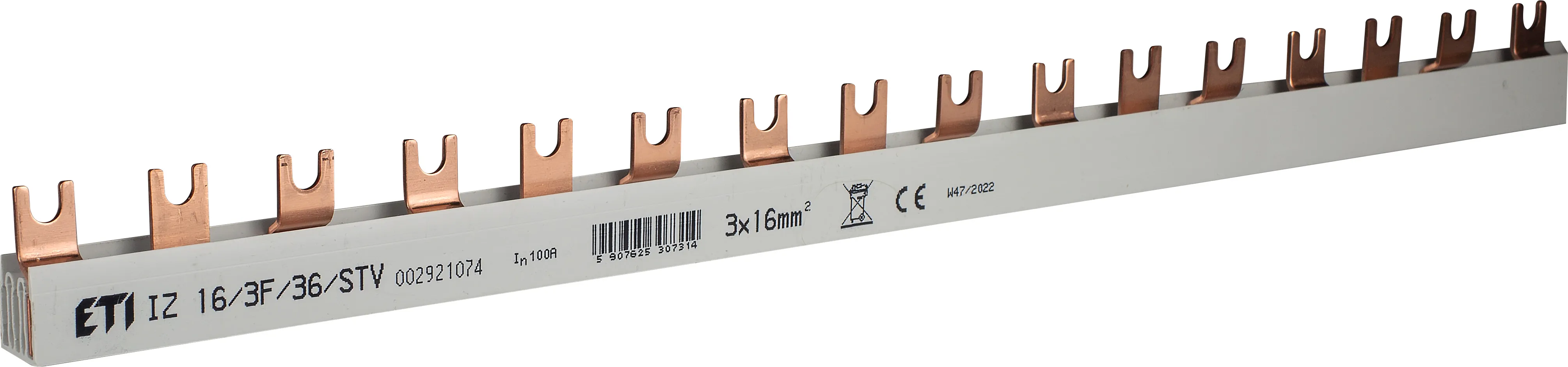 Izolowana szyna zbiorcza IZ16/3F/36/STV 002921074