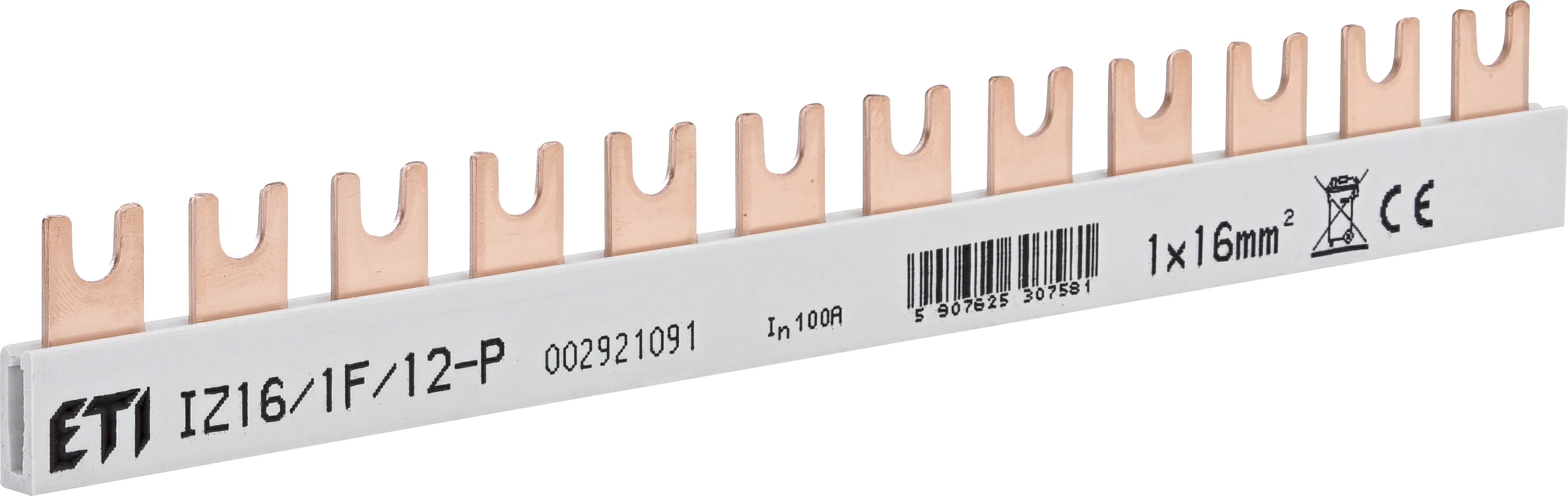 Izolowana szyna zbiorcza IZ16/1F/12P 002921091