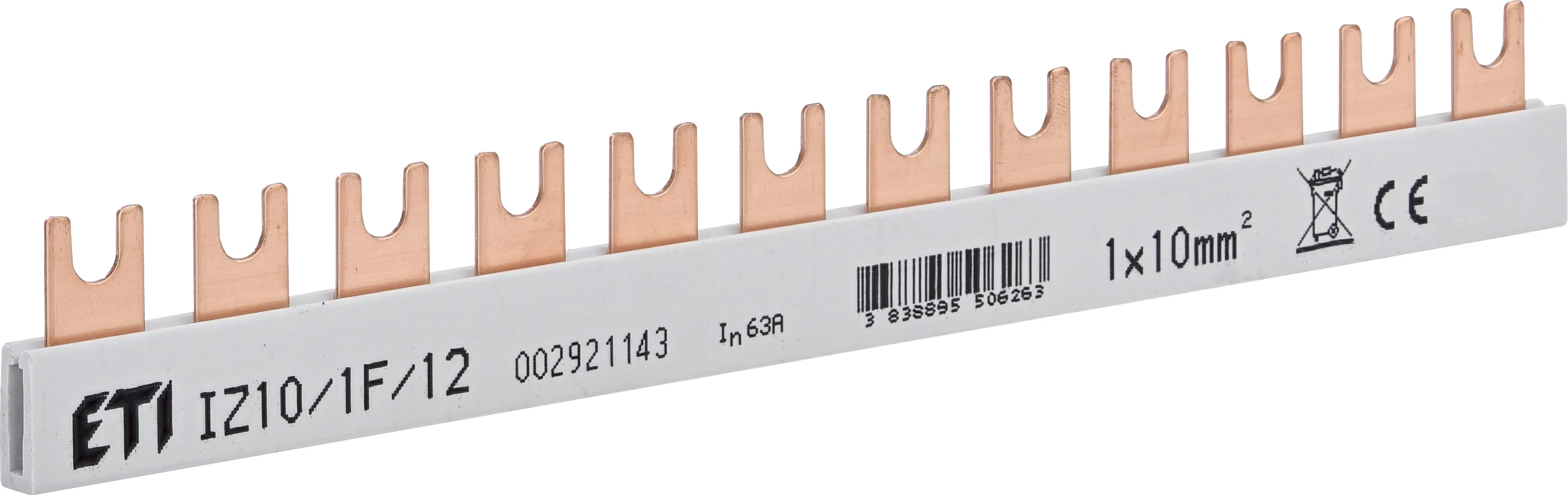 Izolowana szyna zbiorcza IZ10/1F/12 002921143