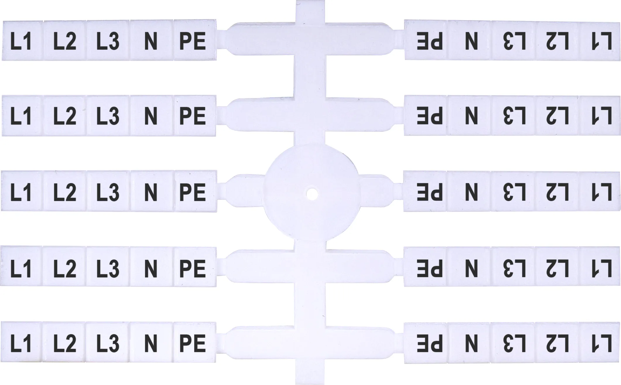 Akcesoria do złączek EO3 L1,L2,L3,N,PE (x200) 003901816