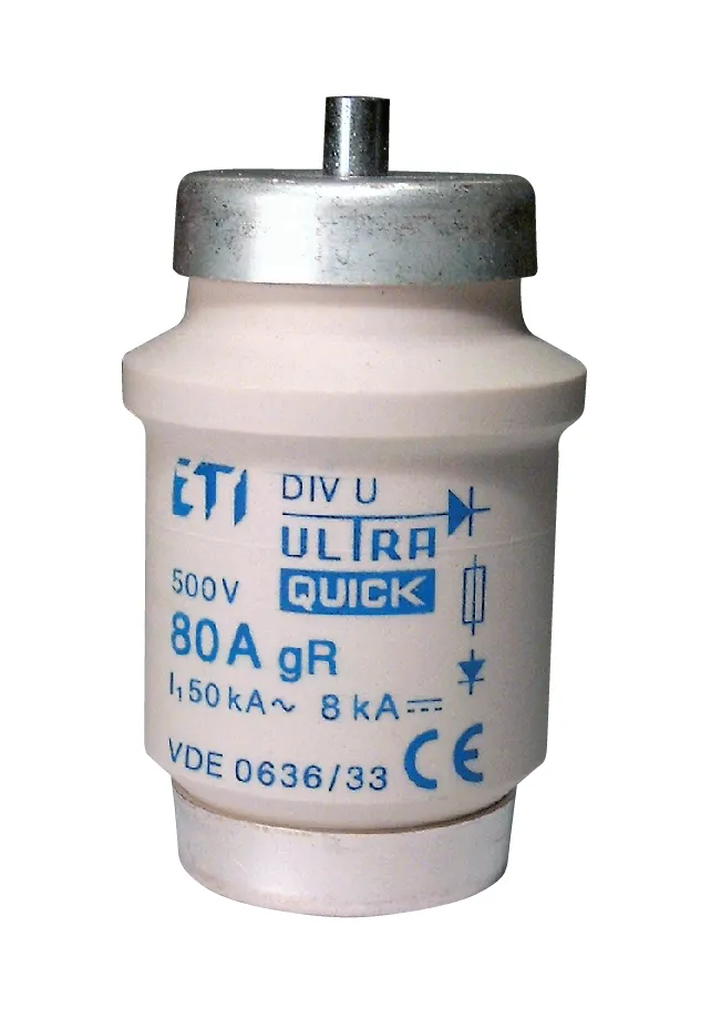 Wkładka topikowa DIV UQ gR 80A/500V 004324001