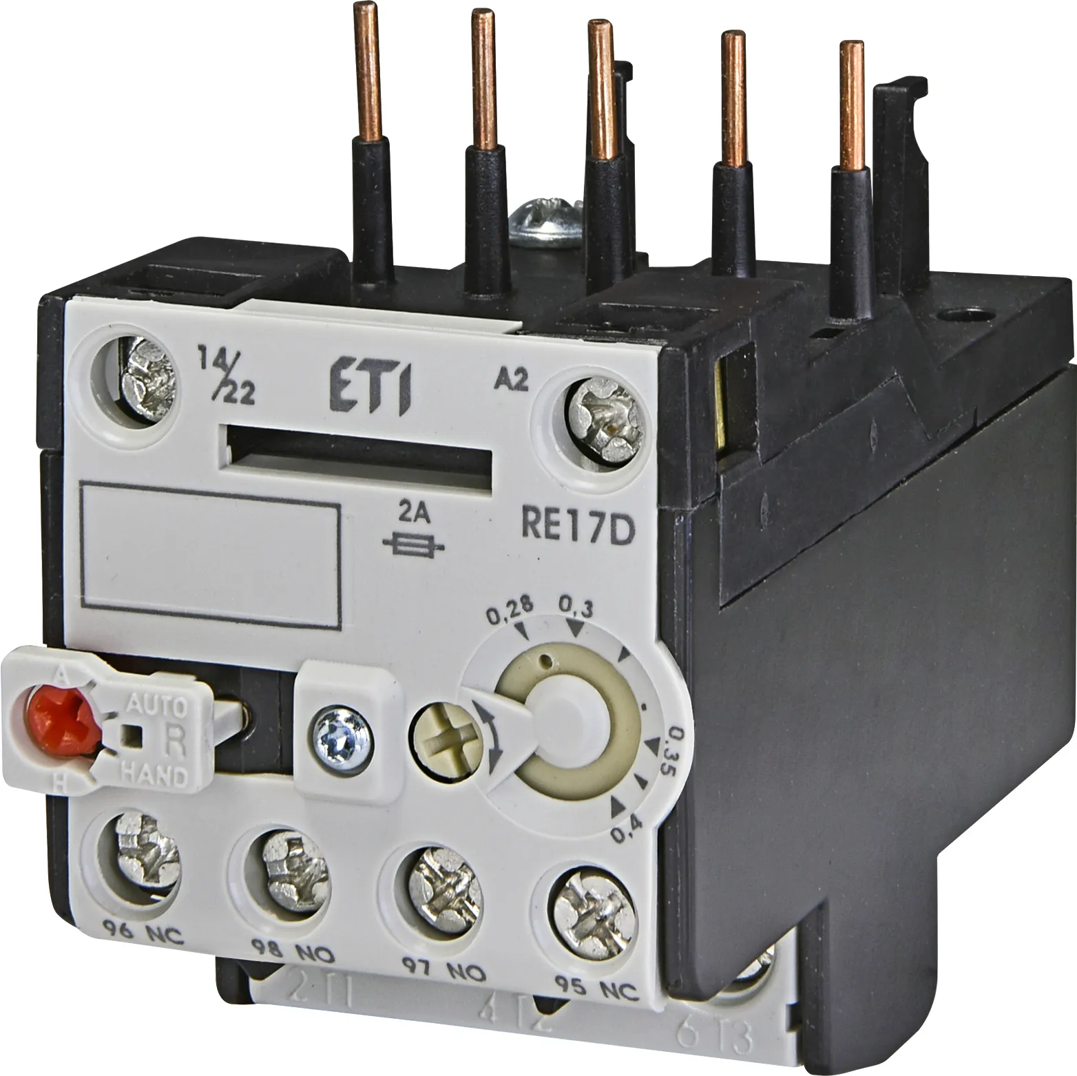 Przekaźnik termiczny RE17D-0,4 004641400