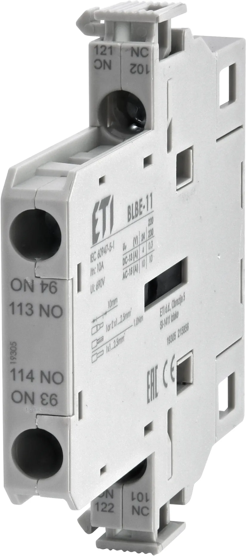 Styki pomocnicze BLBE-11 004656325