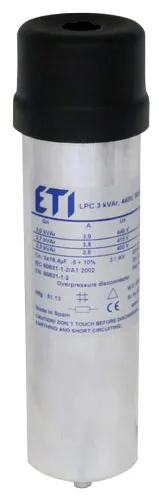 Kondensator LPC 4 kVAr, 440V, 50Hz 004656712