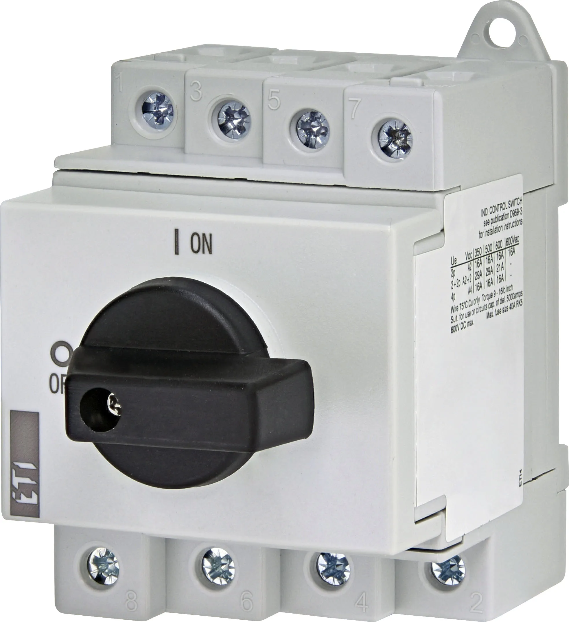 Rozłącznik PV - DC LS16 SMA A4 004660063