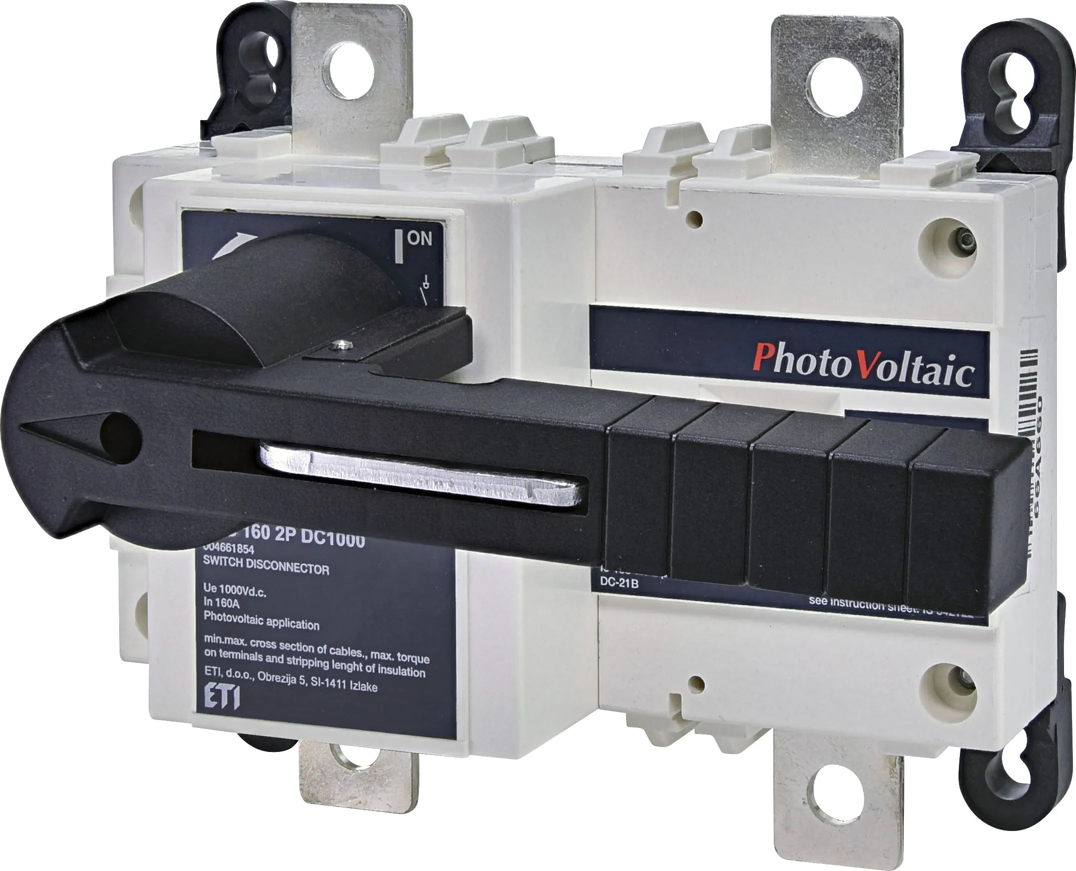 Rozłącznik PV - DC LBS 160 2P DC1000 004661854