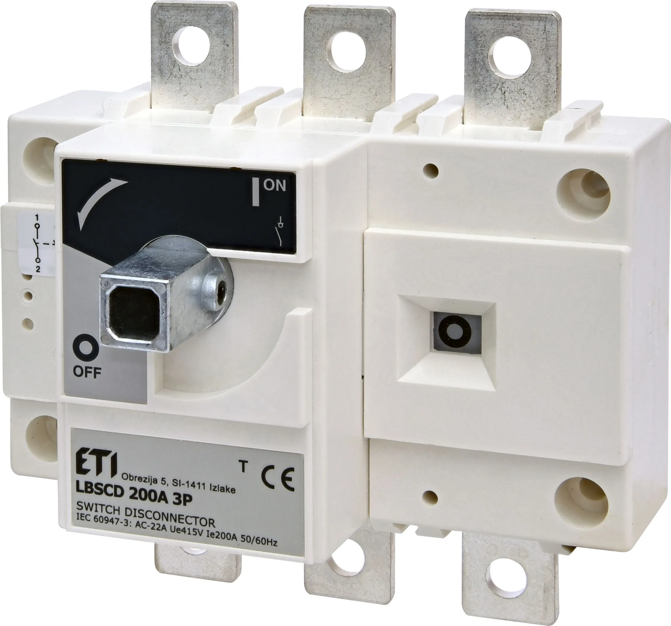 Rozłącznik izolacyjny LBSCD 200 3P 004661912