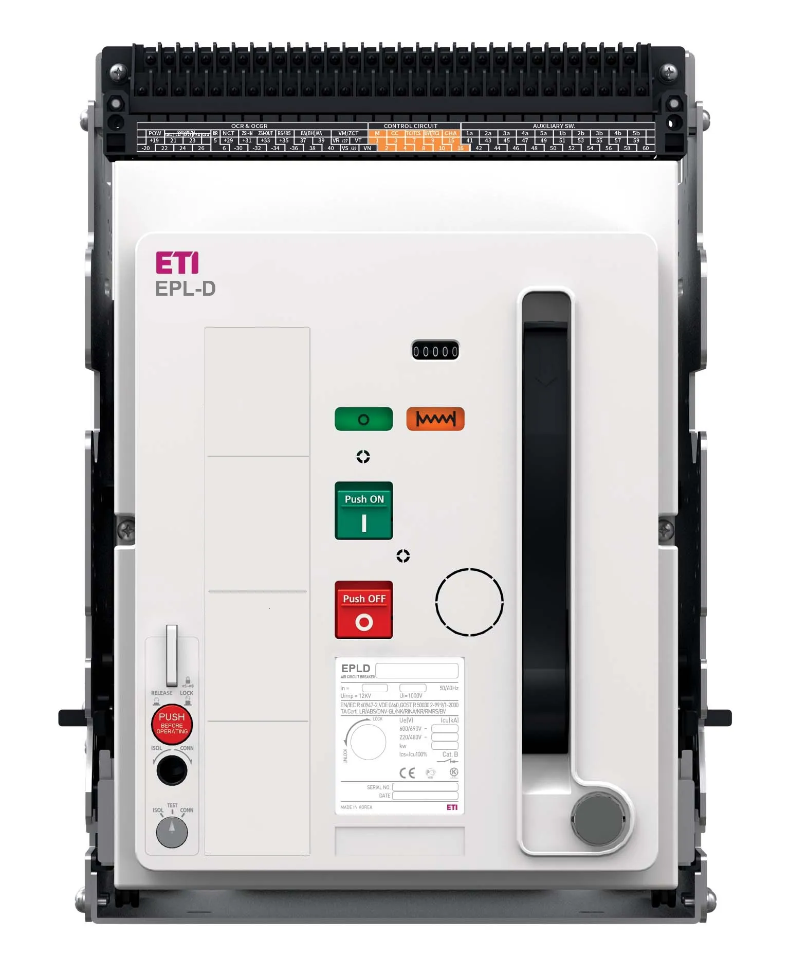 Rozłącznik izolacyjny EPL-D-10 4H AD/M2C2S2 004696610